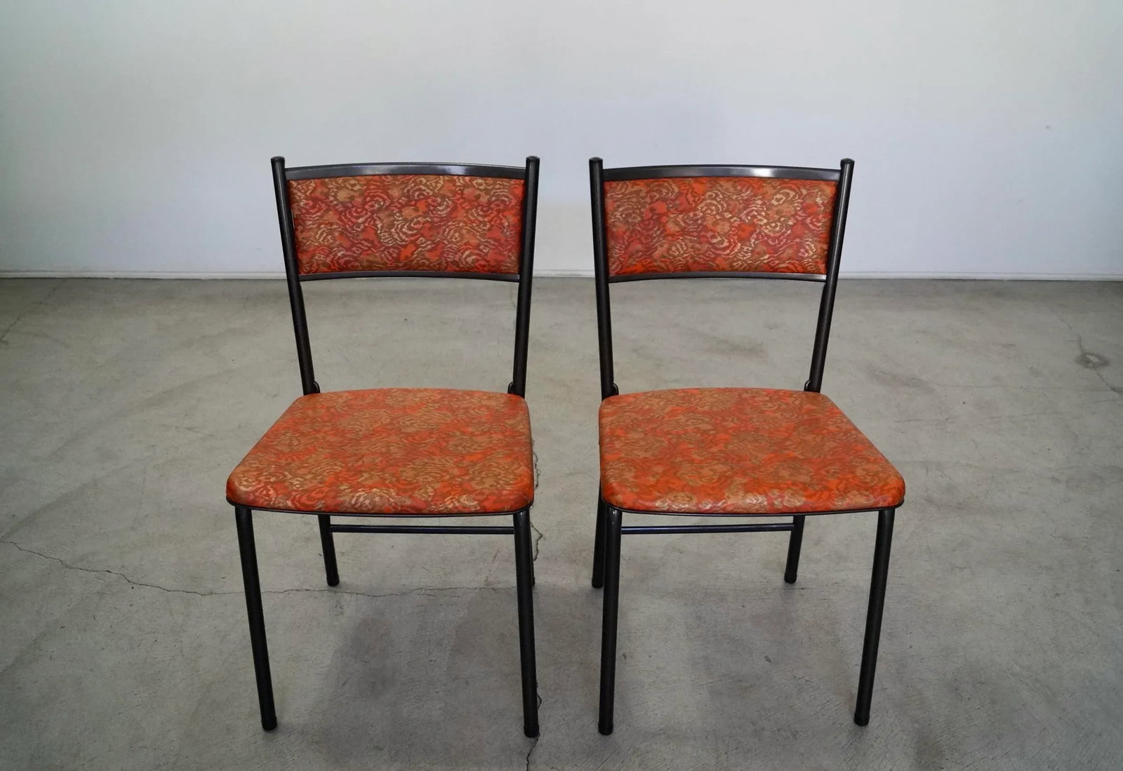 1960's Mid-Century Modern Folding Dining Chairs - a Pair - 13