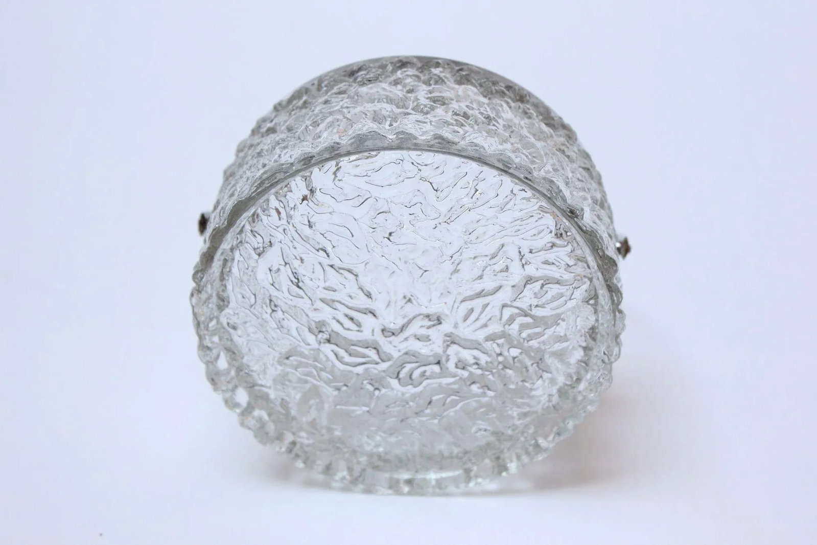 1940s Art Deco Crystal and Silverplate Bon Bon Dish - 3