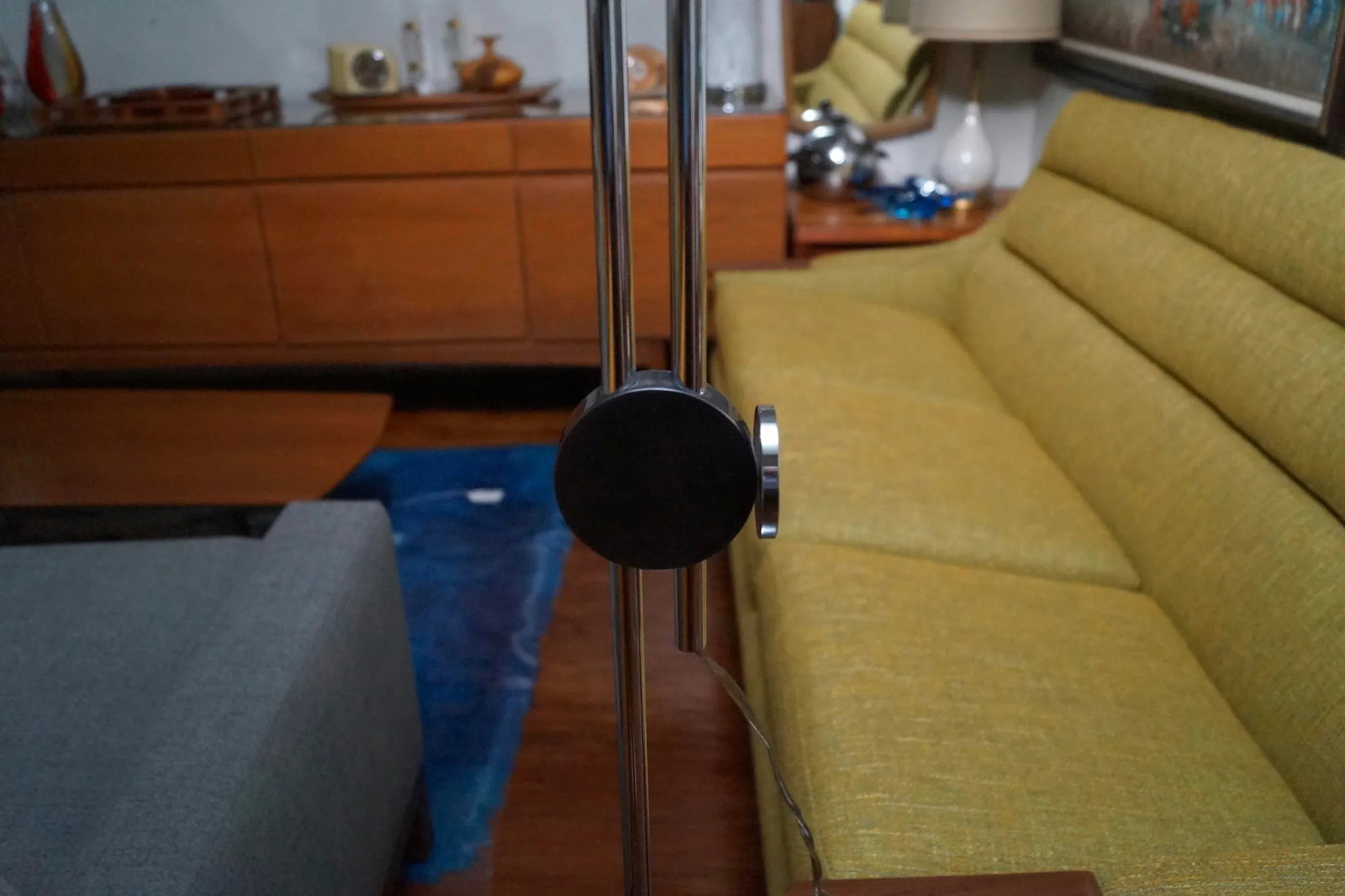 1960's Mid-Century Modern Robert Sonneman Adjustable Floor Lam - 12