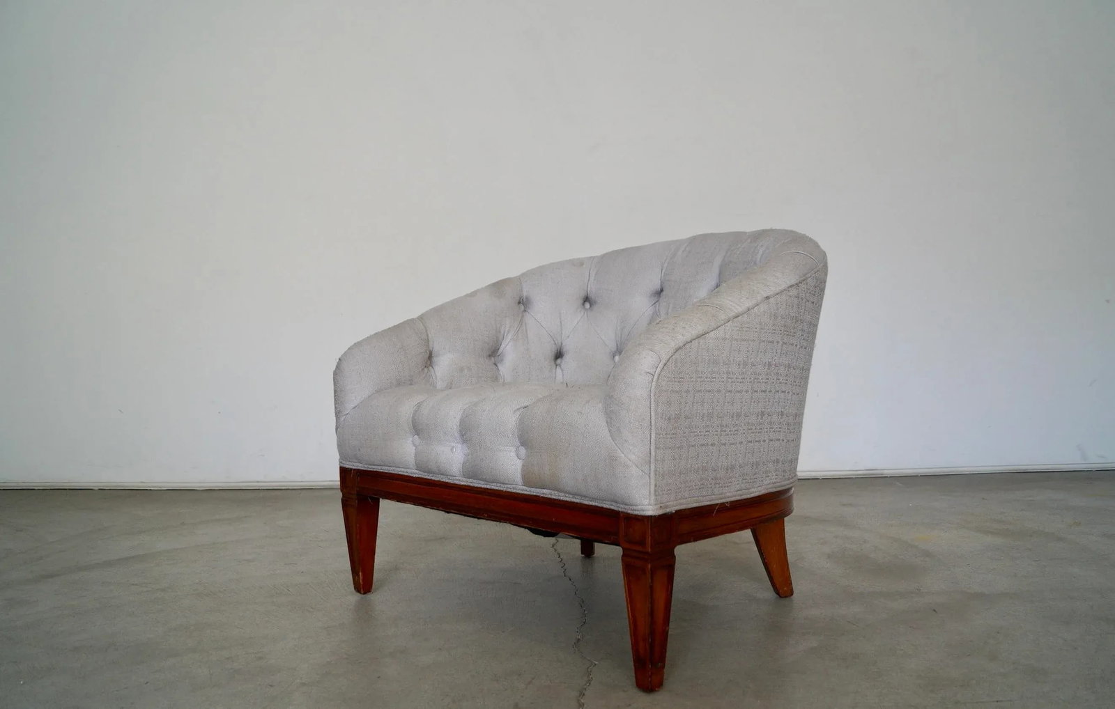 1960's Barrel Back Club Chair - 13