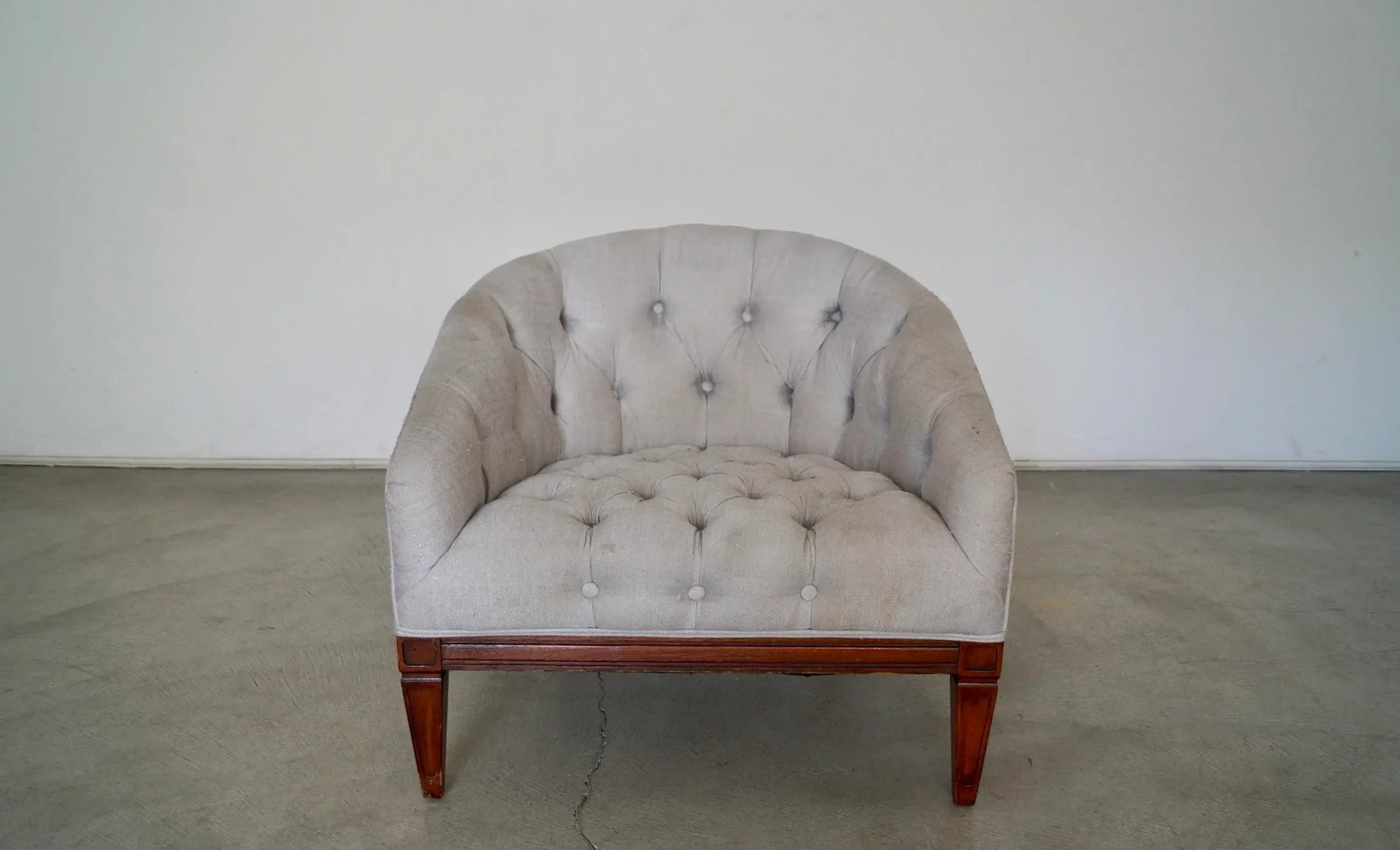 1960's Barrel Back Club Chair - 2