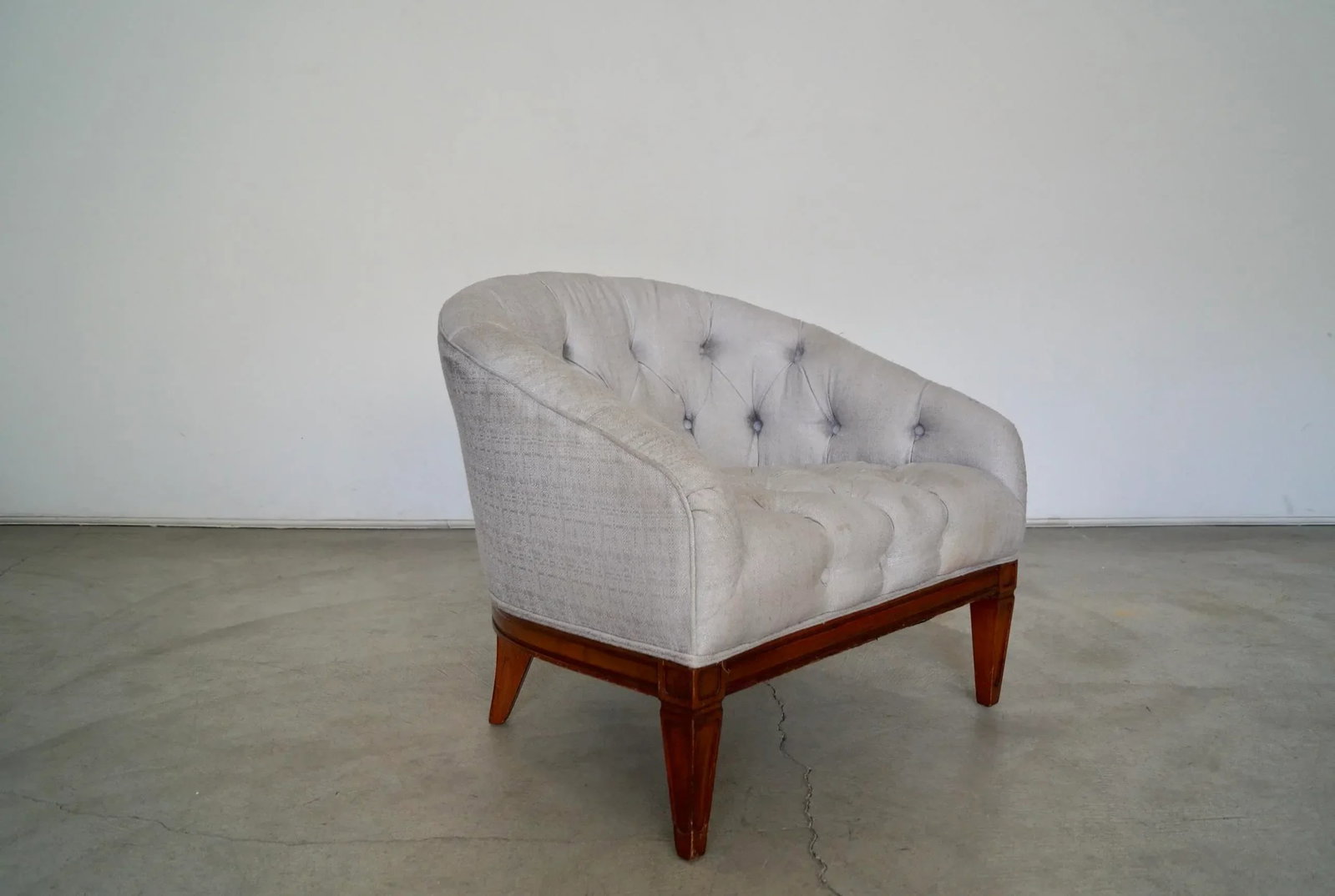 1960's Barrel Back Club Chair - 4