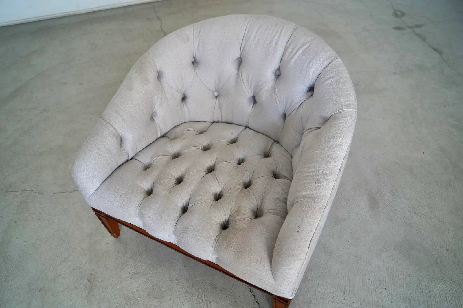 1960's Barrel Back Club Chair - 9