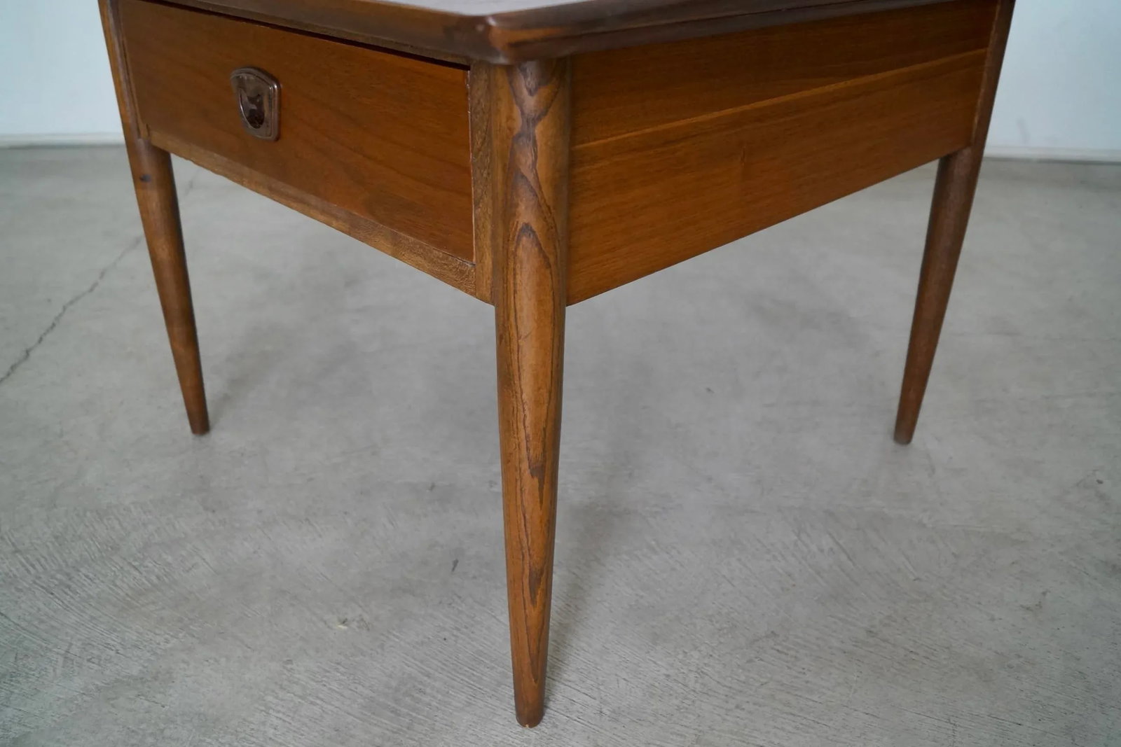 1960's Mid-Century Modern Walnut End Table - 11
