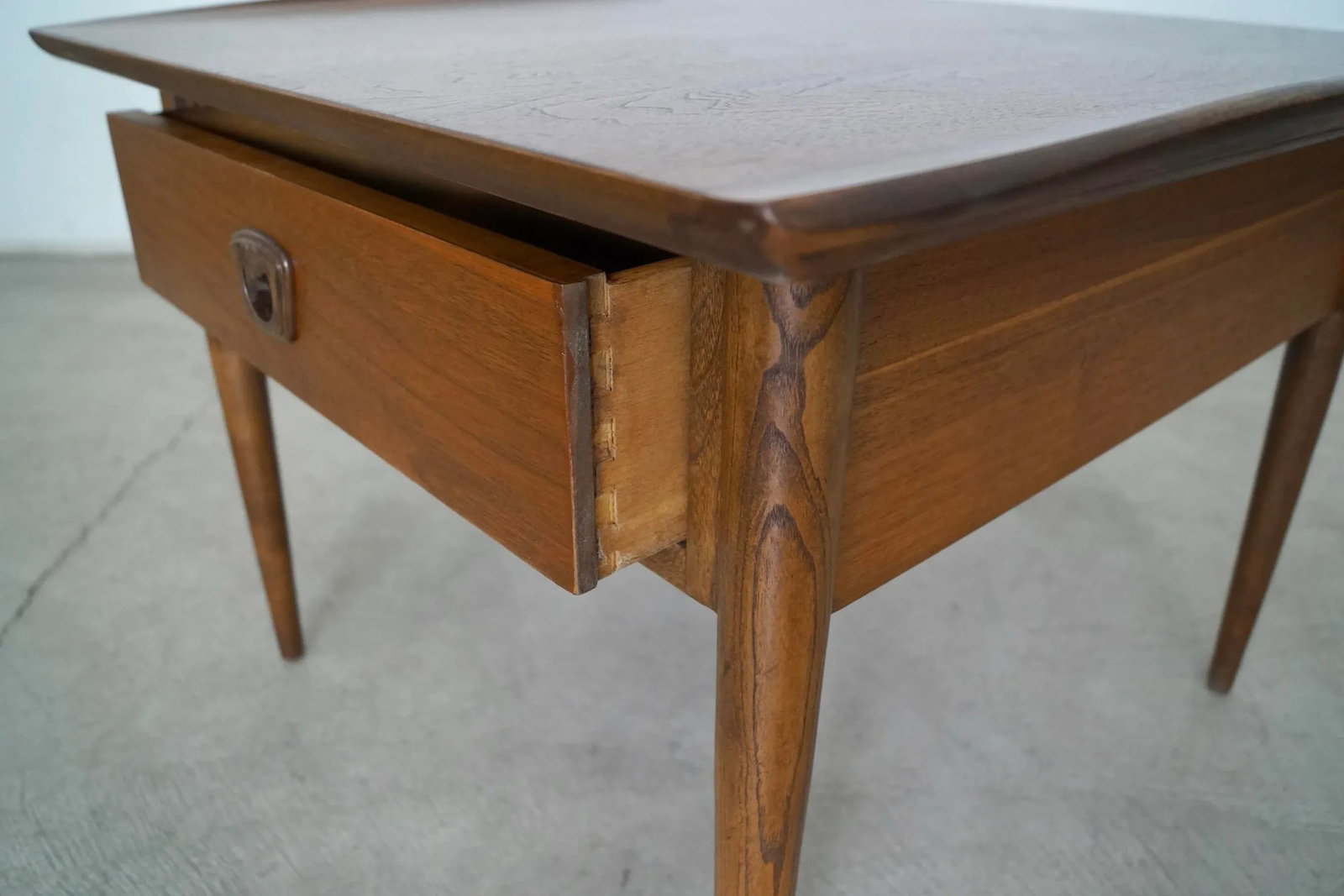 1960's Mid-Century Modern Walnut End Table - 12