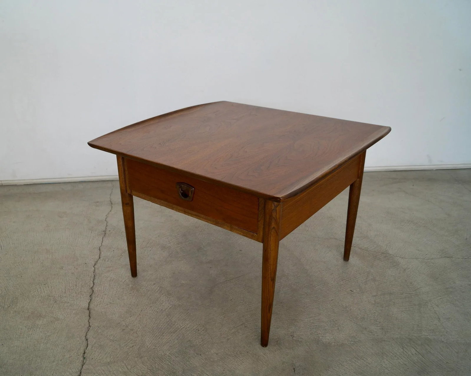 1960's Mid-Century Modern Walnut End Table - 2