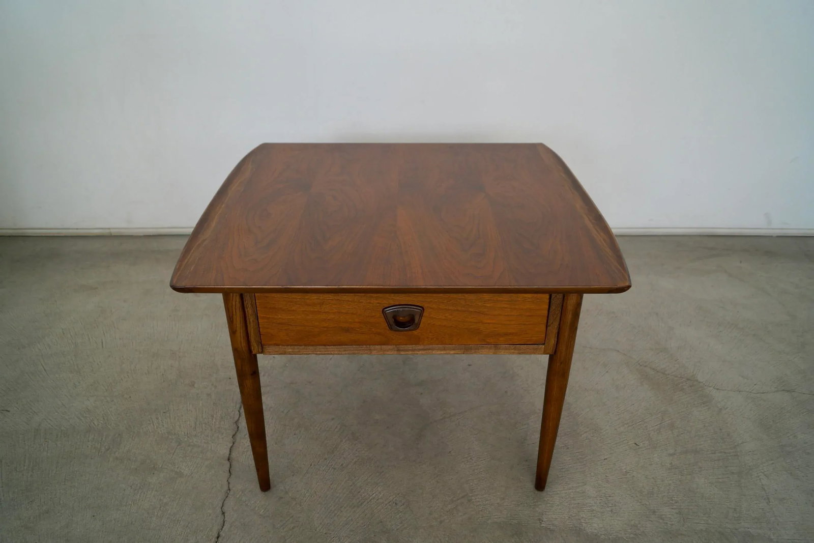 1960's Mid-Century Modern Walnut End Table - 3