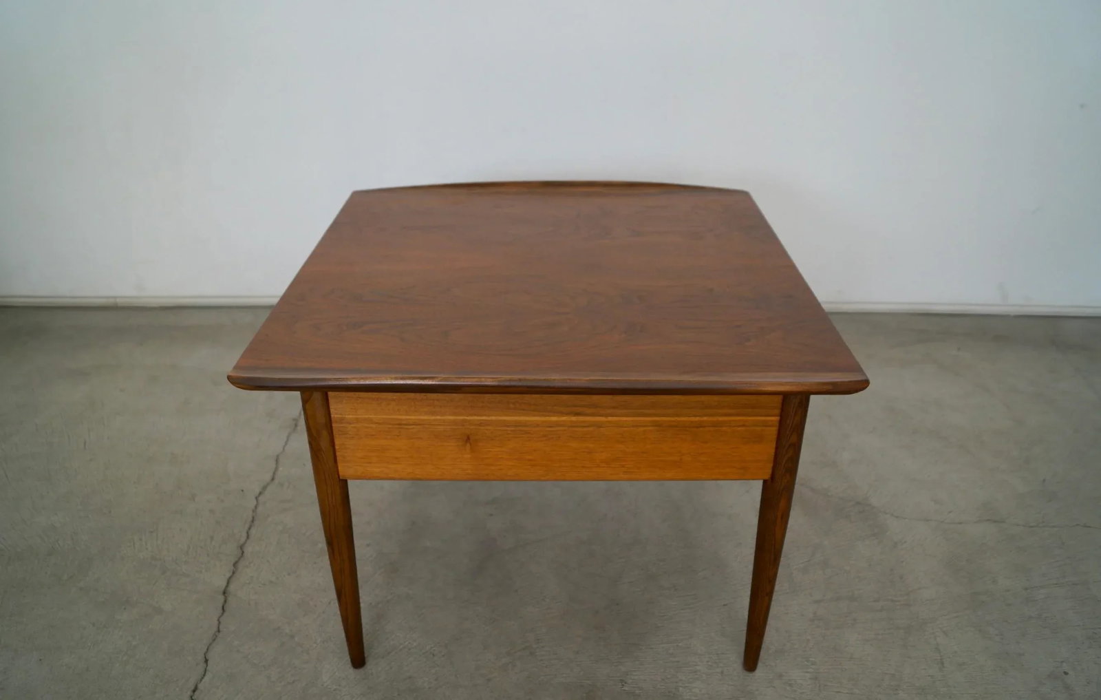 1960's Mid-Century Modern Walnut End Table - 6