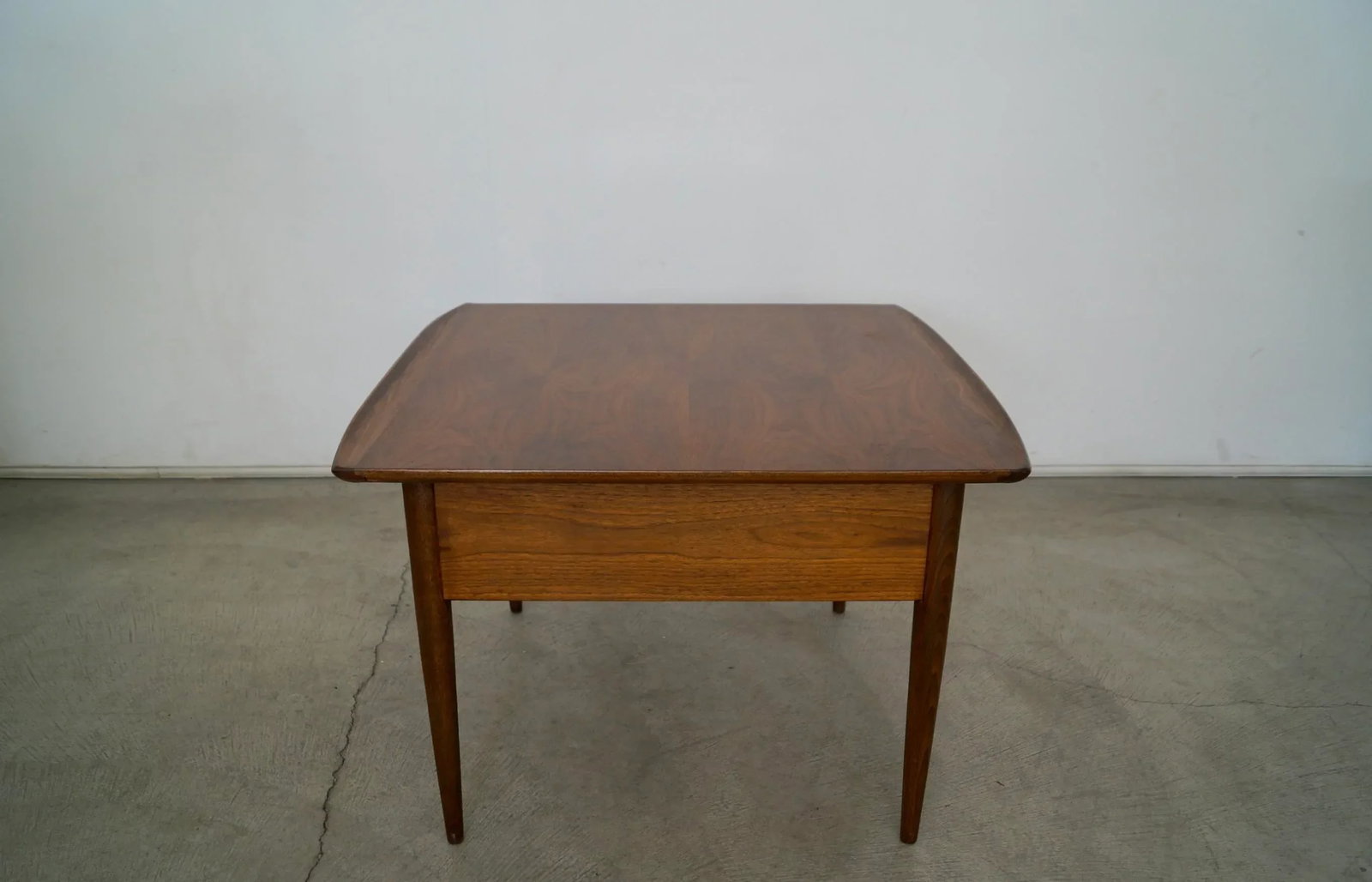 1960's Mid-Century Modern Walnut End Table - 7