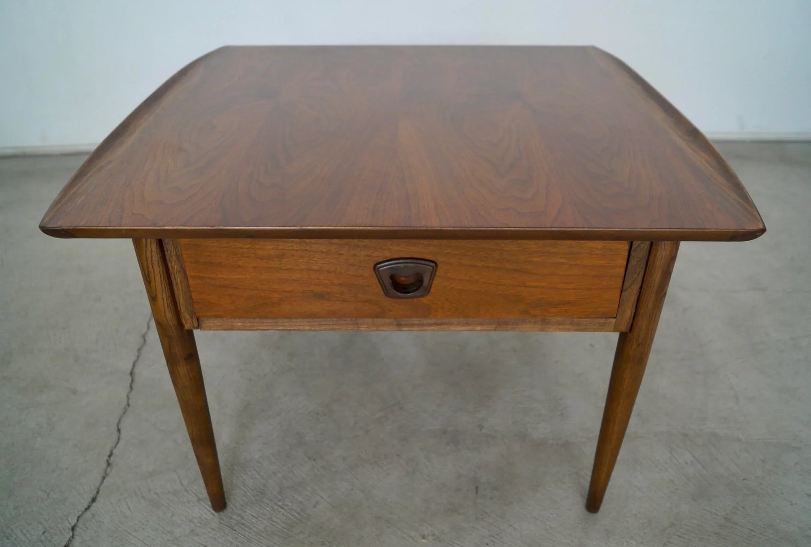 1960's Mid-Century Modern Walnut End Table - 9