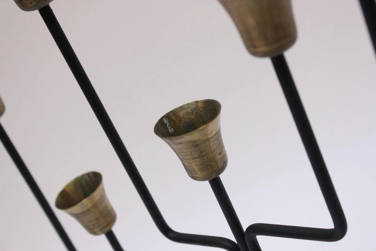 Danish Modern Seven-Arm Brass Candelabrum by Svend Aage Holm Sørensen - 7