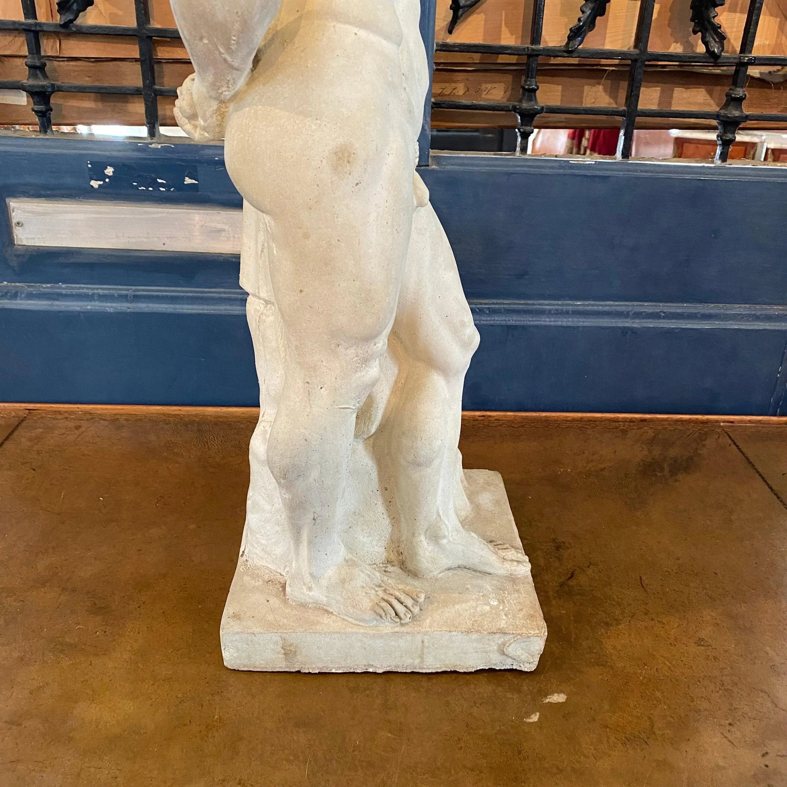 French Sculpture of Male Nude - 4
