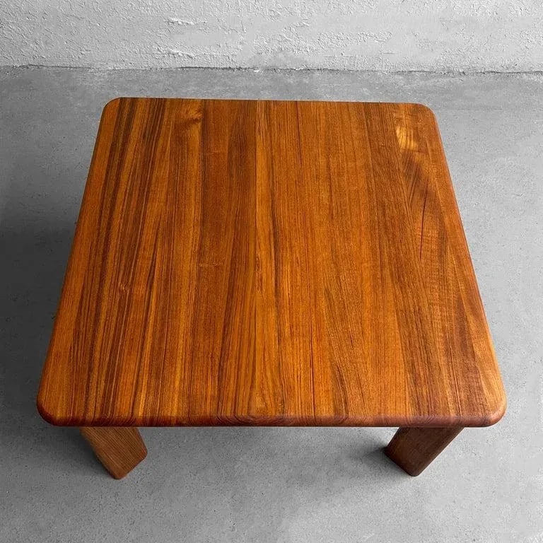 1970s Scandinavian Modern Teak Coffee Table - 11