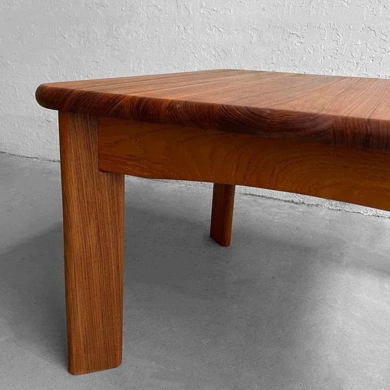 1970s Scandinavian Modern Teak Coffee Table - 7