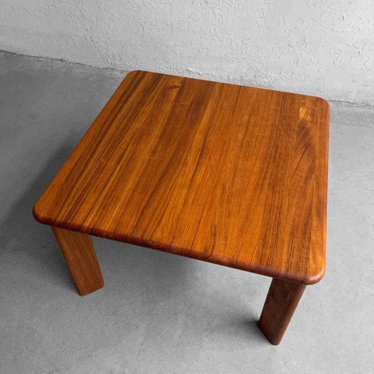 1970s Scandinavian Modern Teak Coffee Table - 9