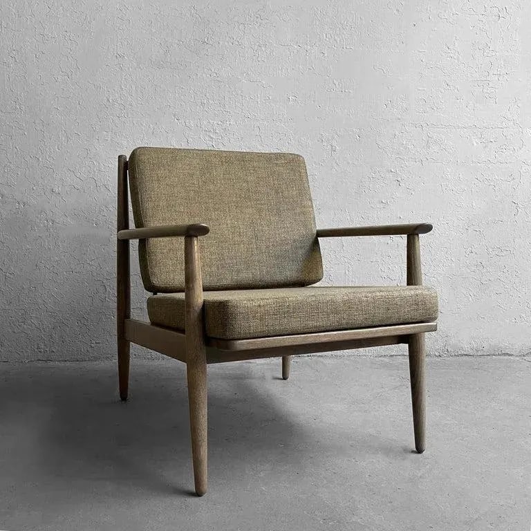 1960s Mid-Century Modern Ash Lounge Chair by Viko Baumritter - 2