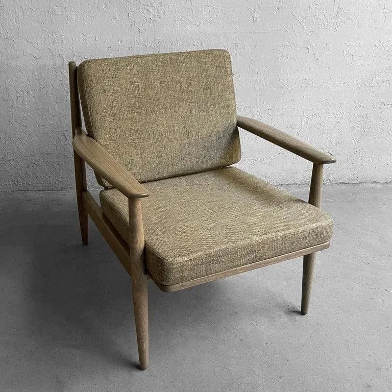 1960s Mid-Century Modern Ash Lounge Chair by Viko Baumritter - 3