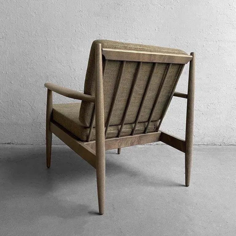 1960s Mid-Century Modern Ash Lounge Chair by Viko Baumritter - 7