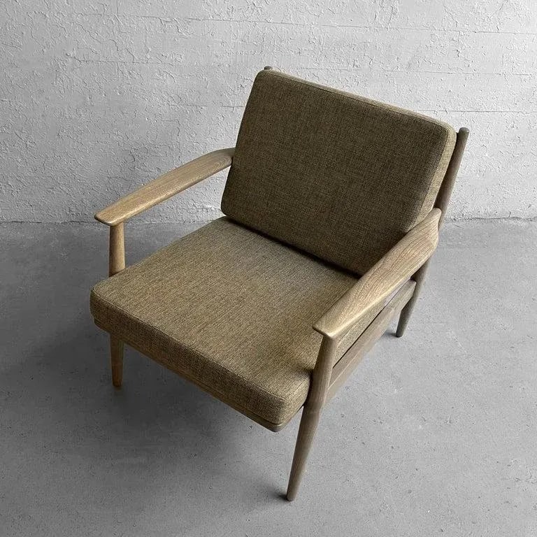 1960s Mid-Century Modern Ash Lounge Chair by Viko Baumritter - 8