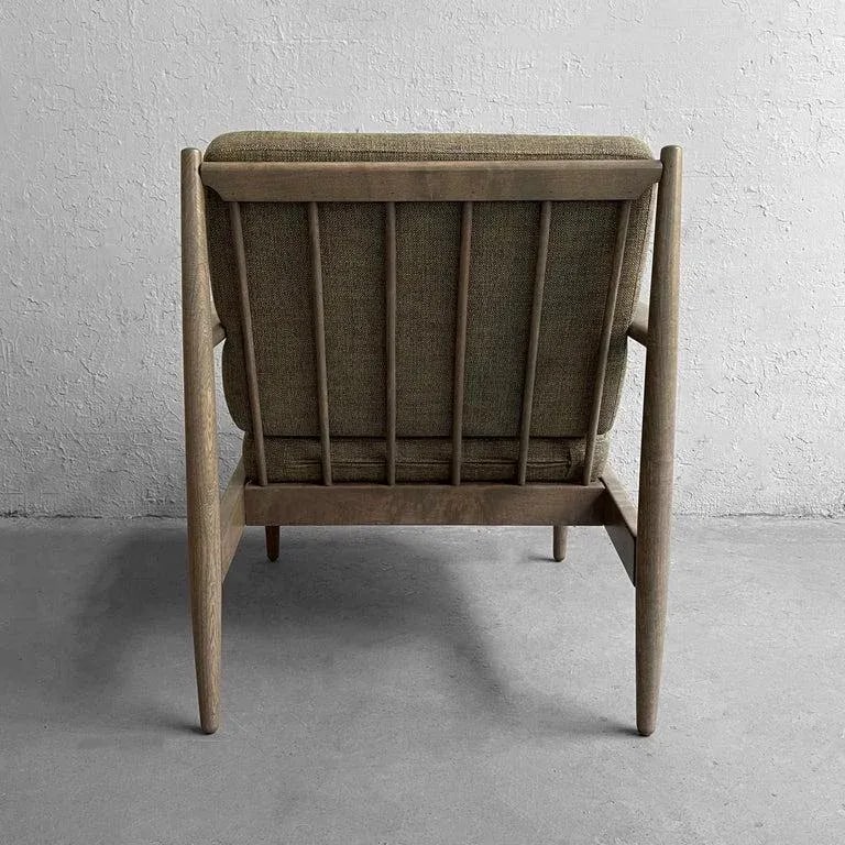1960s Mid-Century Modern Ash Lounge Chair by Viko Baumritter - 9