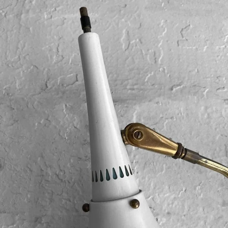 1950s Gerald Thurston Scissor Task Lamp Wall Sconce - 9