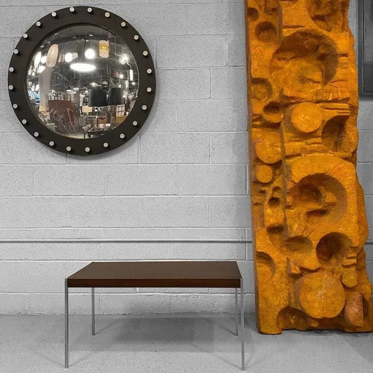 1960s Rosewood & Steel Coffee Table by Uno & OÌˆsten Kristiansson for Luxus - 3