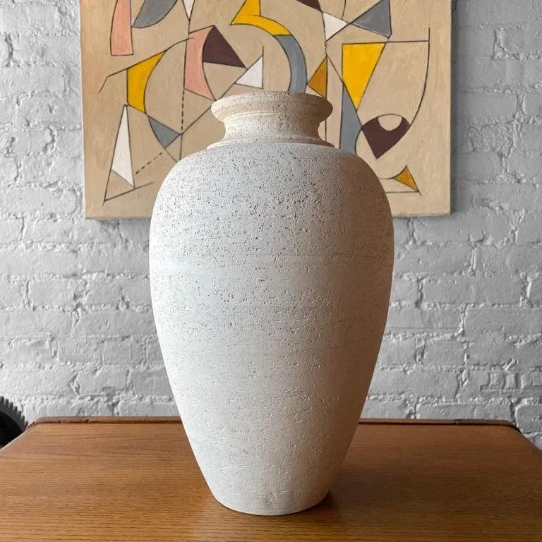 1960s Italian Earthenware Ceramic Vase by Flavia Montelupo - 2