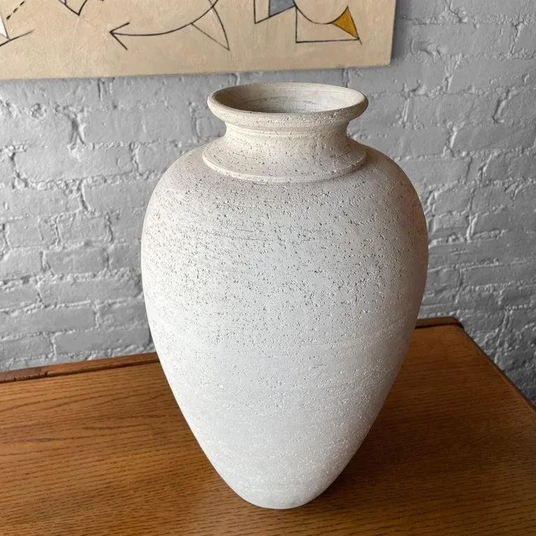 1960s Italian Earthenware Ceramic Vase by Flavia Montelupo - 4