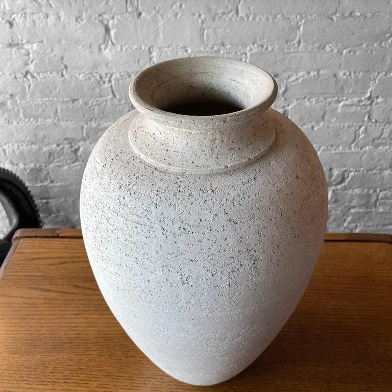 1960s Italian Earthenware Ceramic Vase by Flavia Montelupo - 7