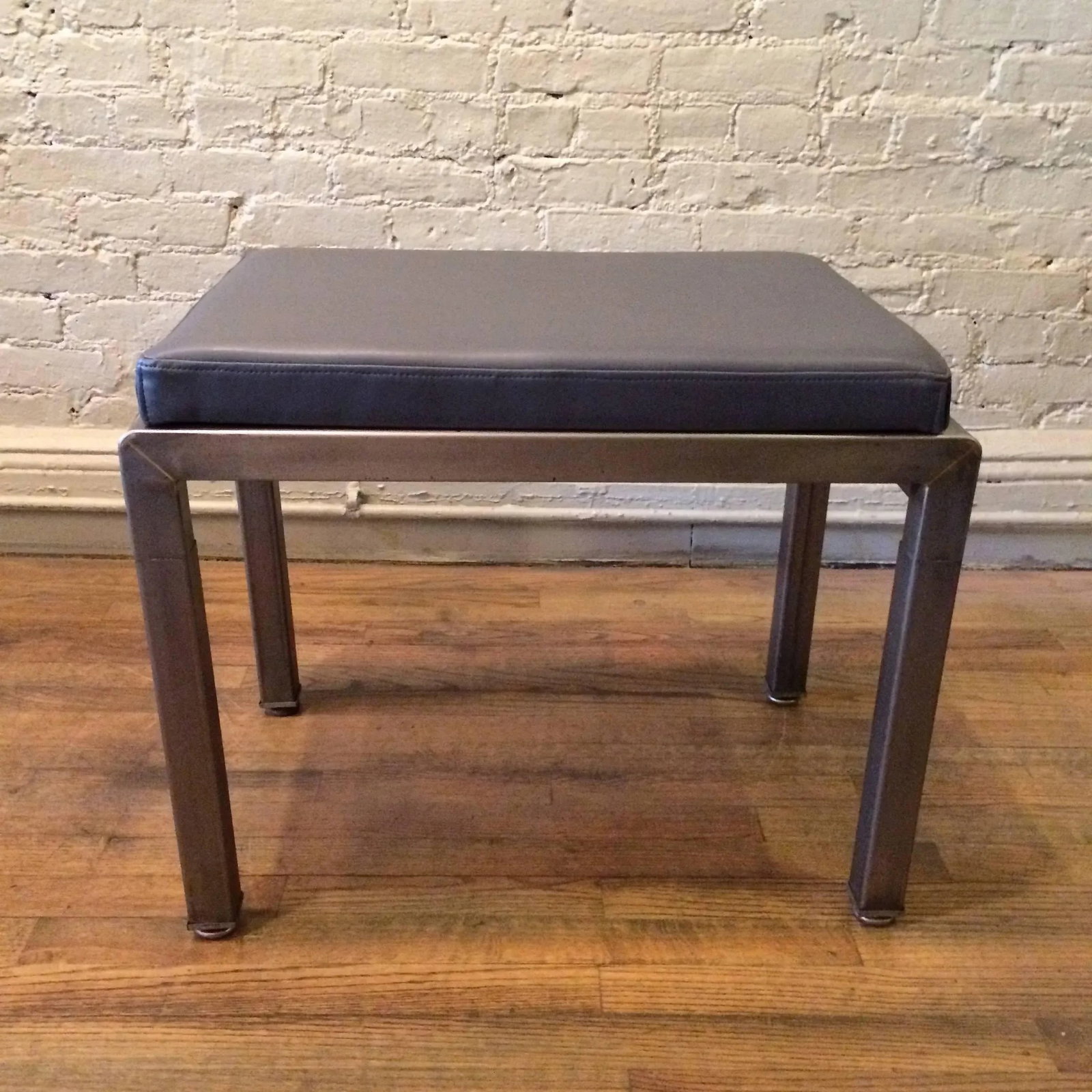 1930s Vintage Norman Bel Geddes for Simmons Art Deco Ottomans- A Pair - 3