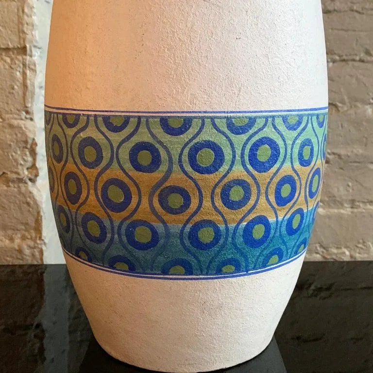 Mid-Century Modern Table Lamp by Aldo Londi for Bitossi with Shade - 6