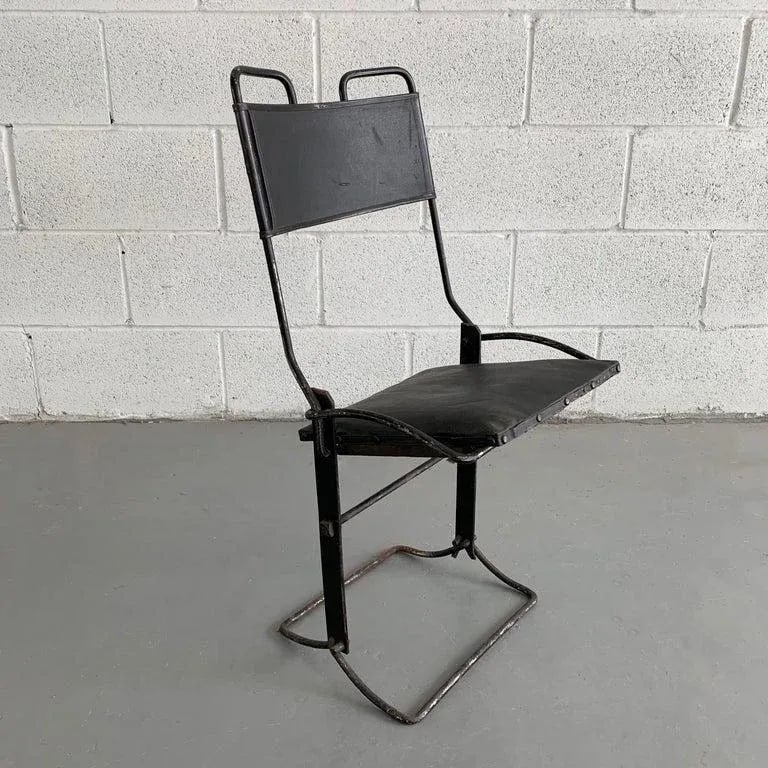 1920s Antique Folding Children's Buggy Chair - 2