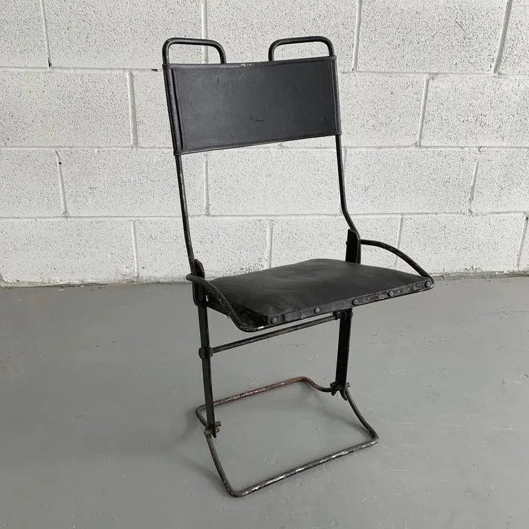 1920s Antique Folding Children's Buggy Chair - 3
