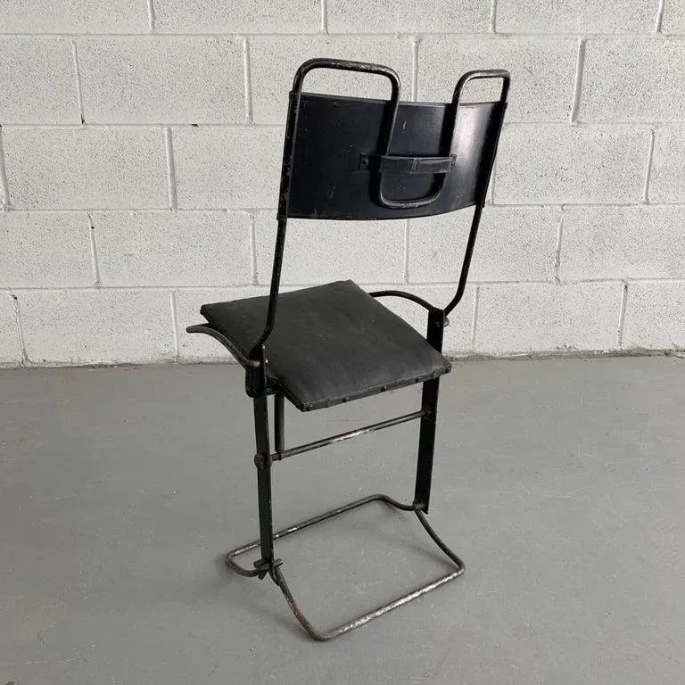 1920s Antique Folding Children's Buggy Chair - 5