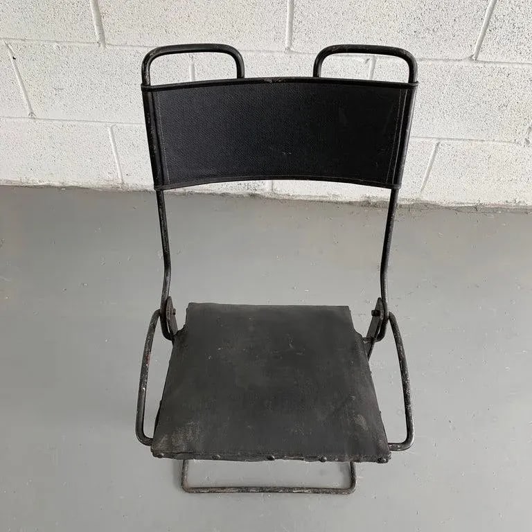1920s Antique Folding Children's Buggy Chair - 6