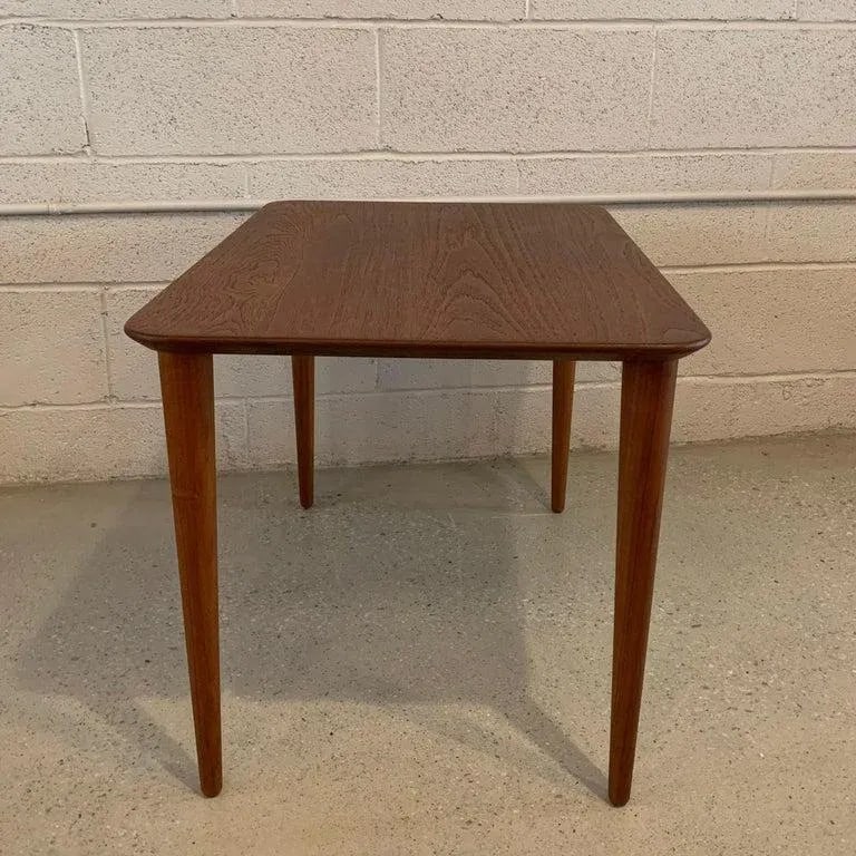 Scandinavian Modern Teak Side Table by Peter Hvidt for France & Daverkosen - 9