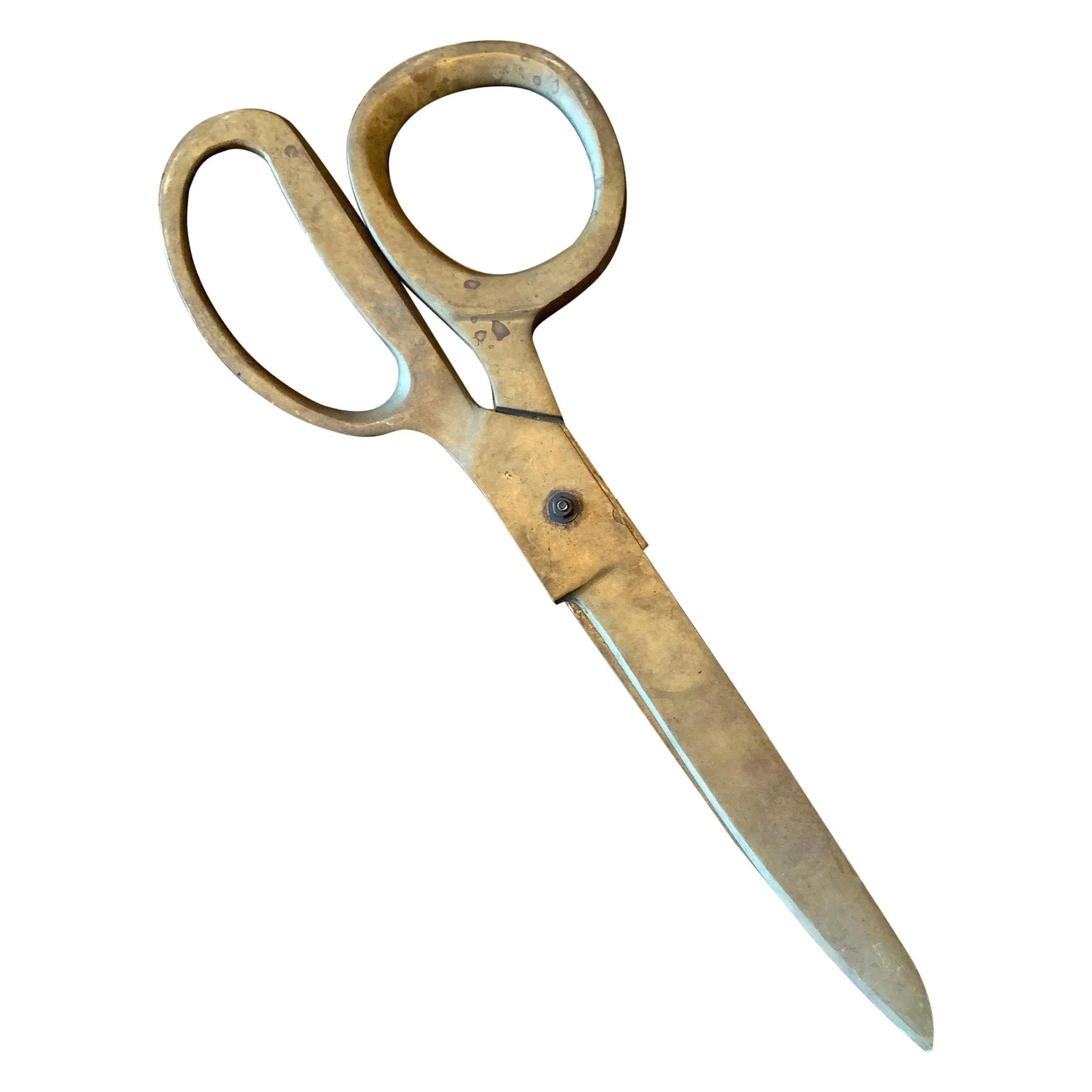 Mid 20th Century Oversized Bonze Advertising Store Display Scissors - 9