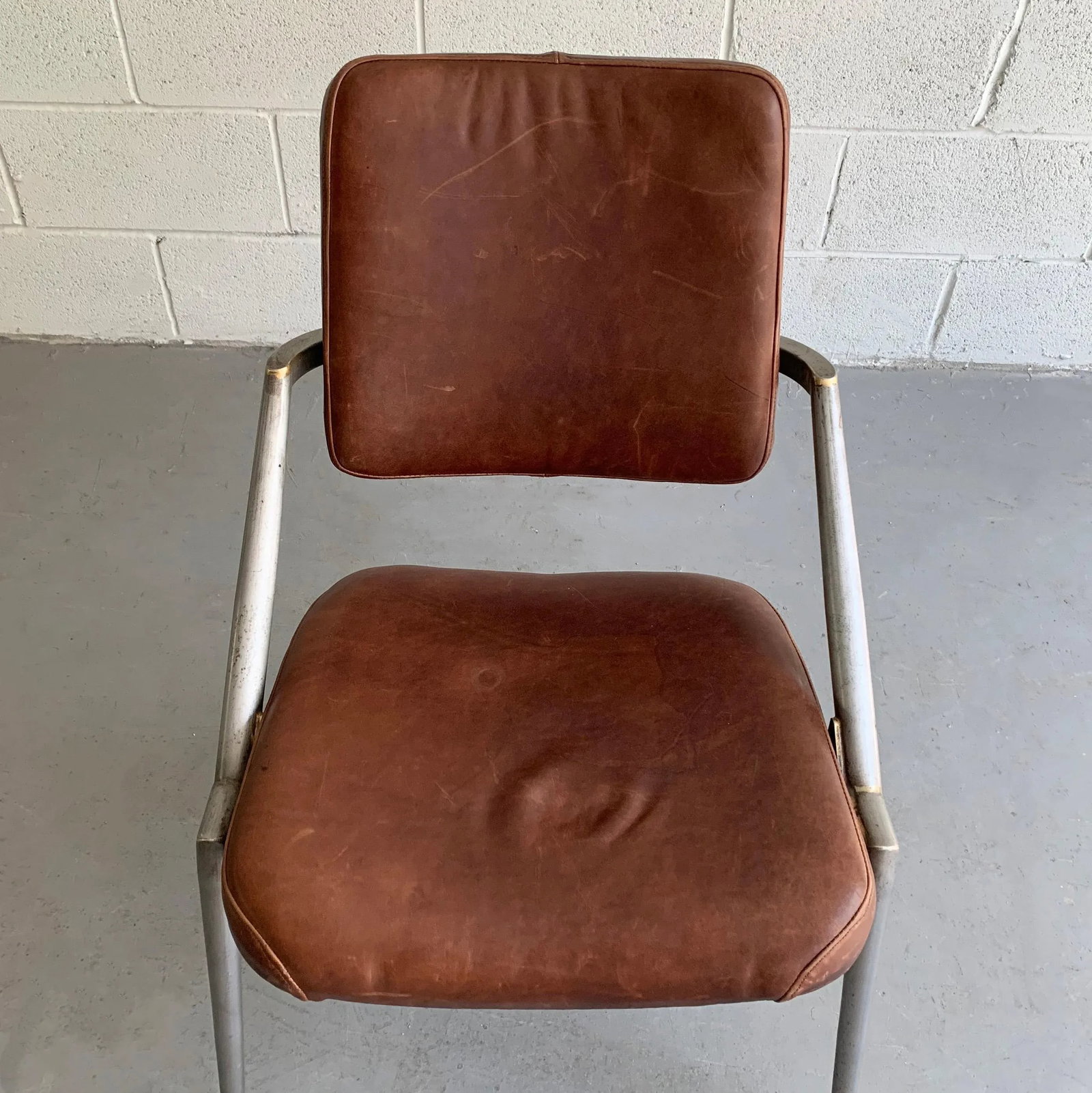 Mid-Century Steel and Leather Office Chair by Cramer - 10