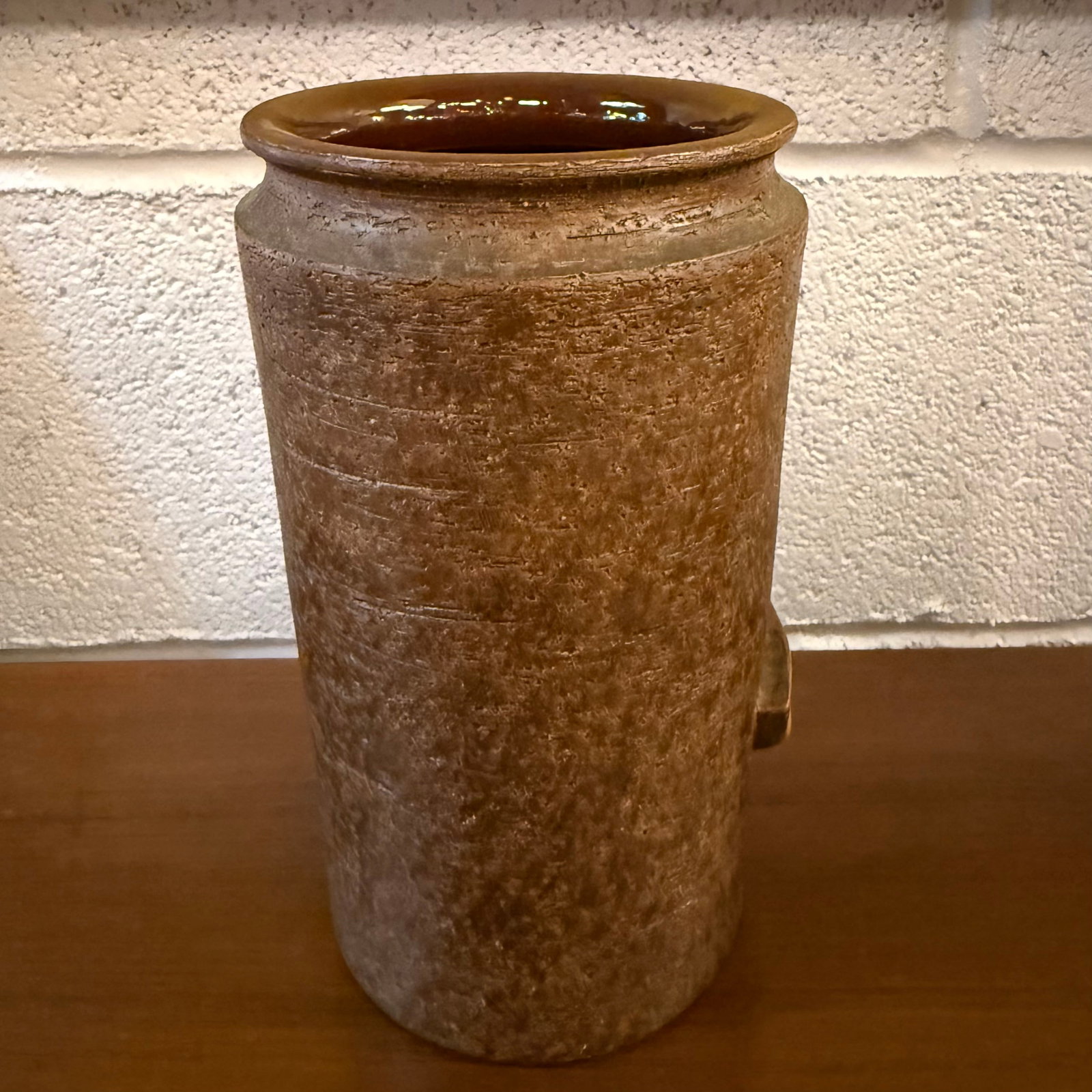 1960s Italian Art Pottery Vase by Aldo Londi, Bitossi for Raymor - 7