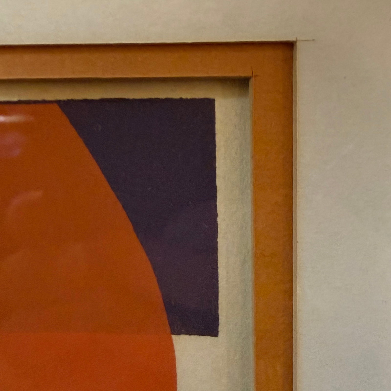 1970s Modernist Framed Paper Cut Collage "Bar Bodies" by Jean R Nelson - 8