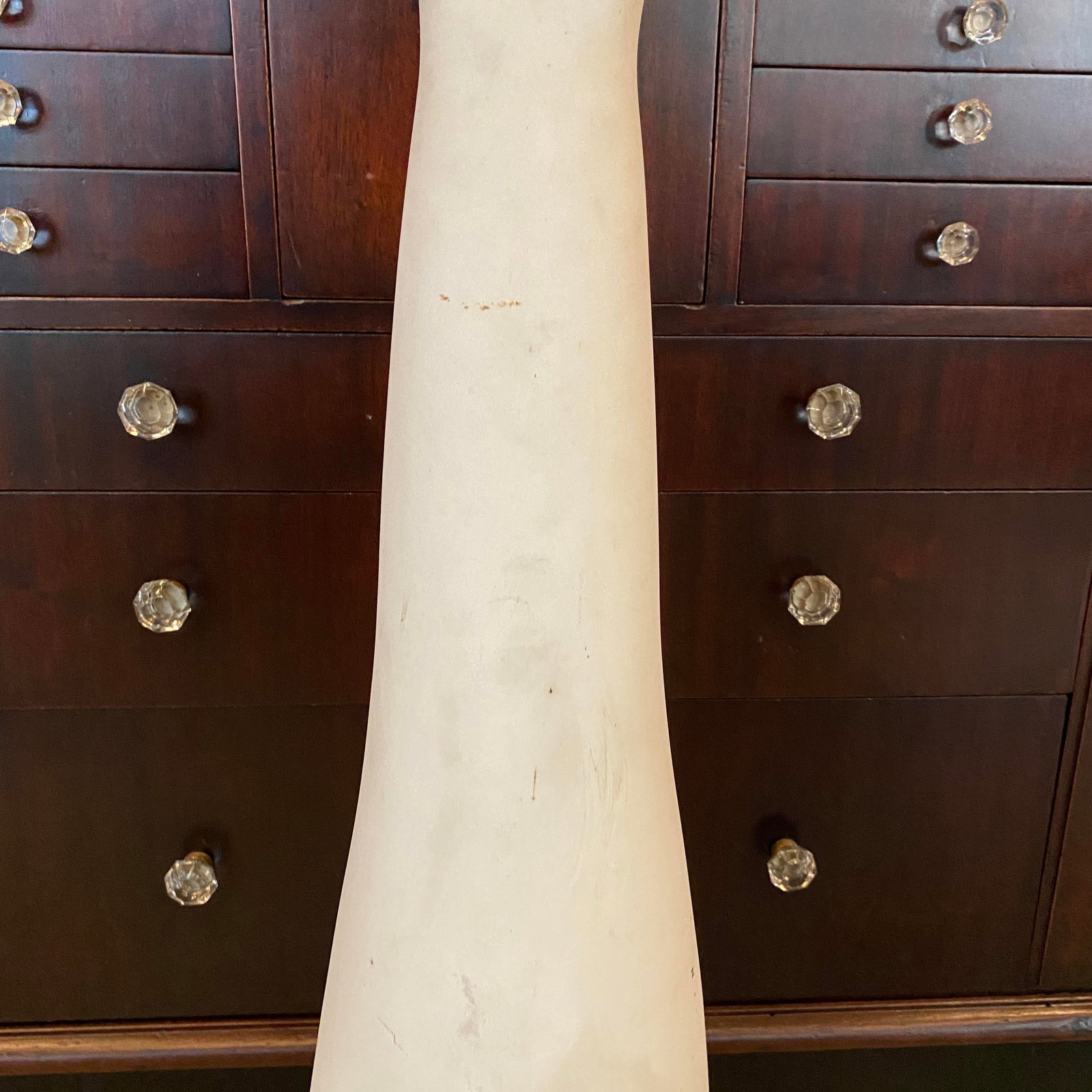 Mid 20th Century Exceptionally Tall Industrial Porcelain Glove Mold Form - 9
