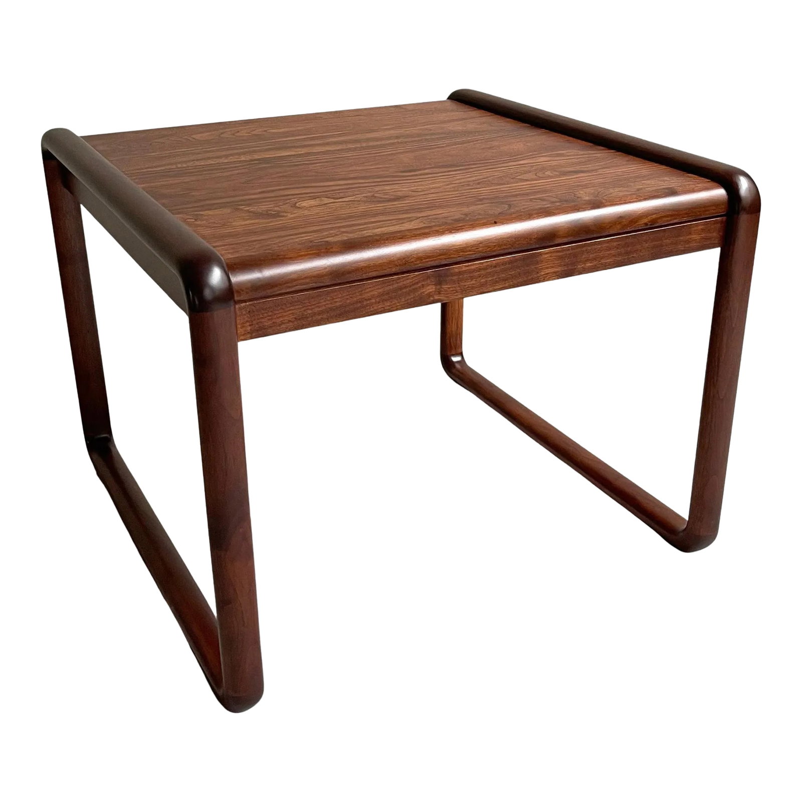 Mid 20th Century Gunlocke Mid-Century Modern Walnut Side Table (1 of 10)