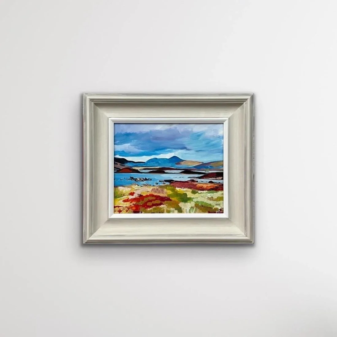 Colourful Landscape Painting of the Scottish Highlands by Contemporary Artist - 2