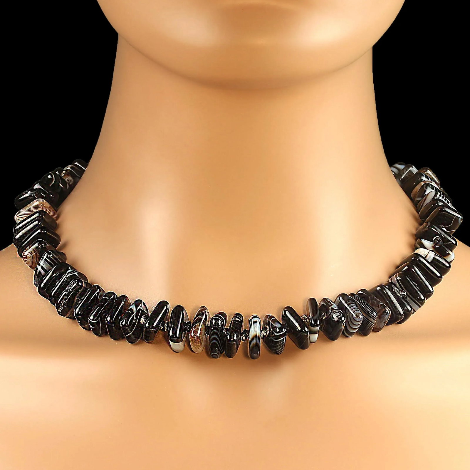 Black Agate Necklace - 3