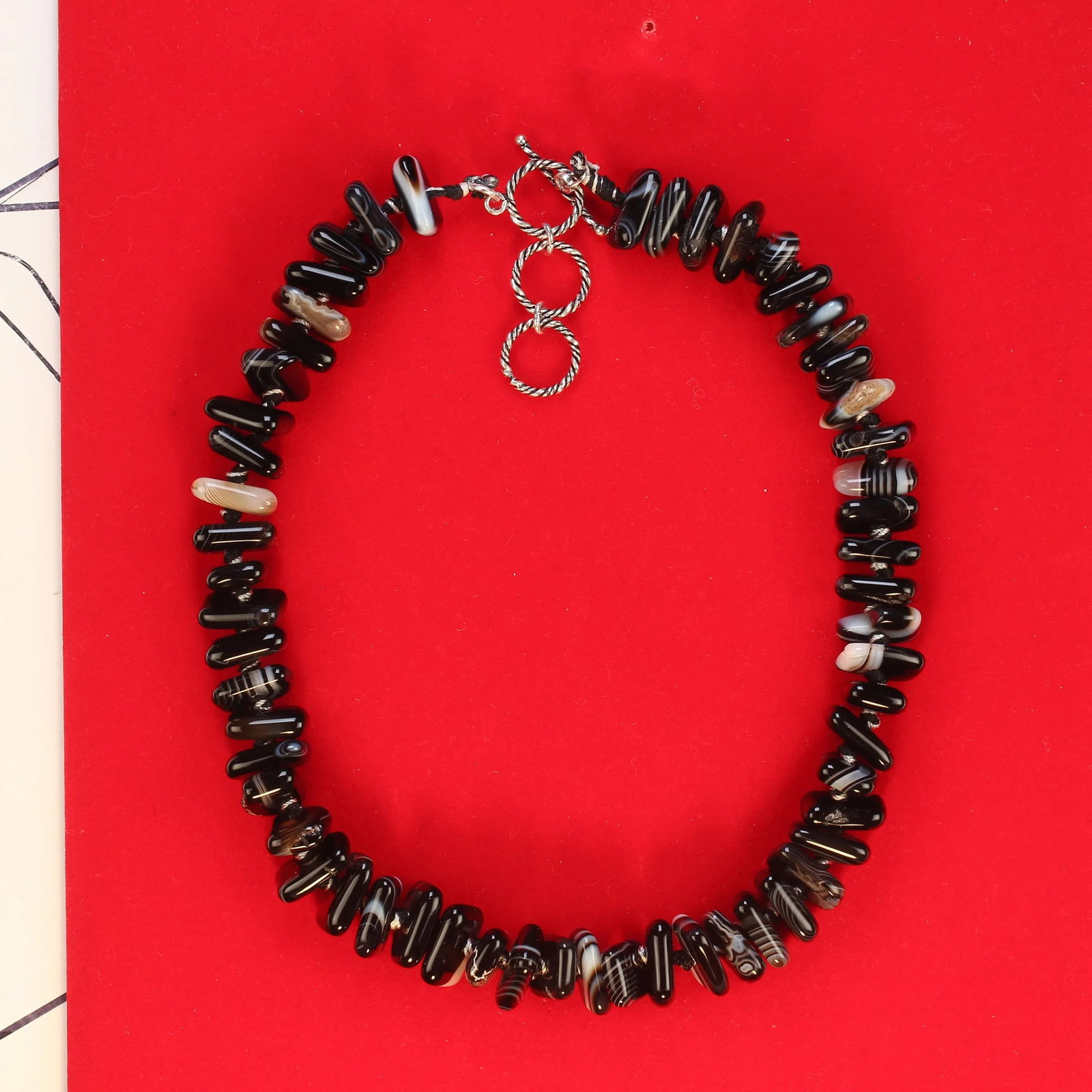 Black Agate Necklace - 6