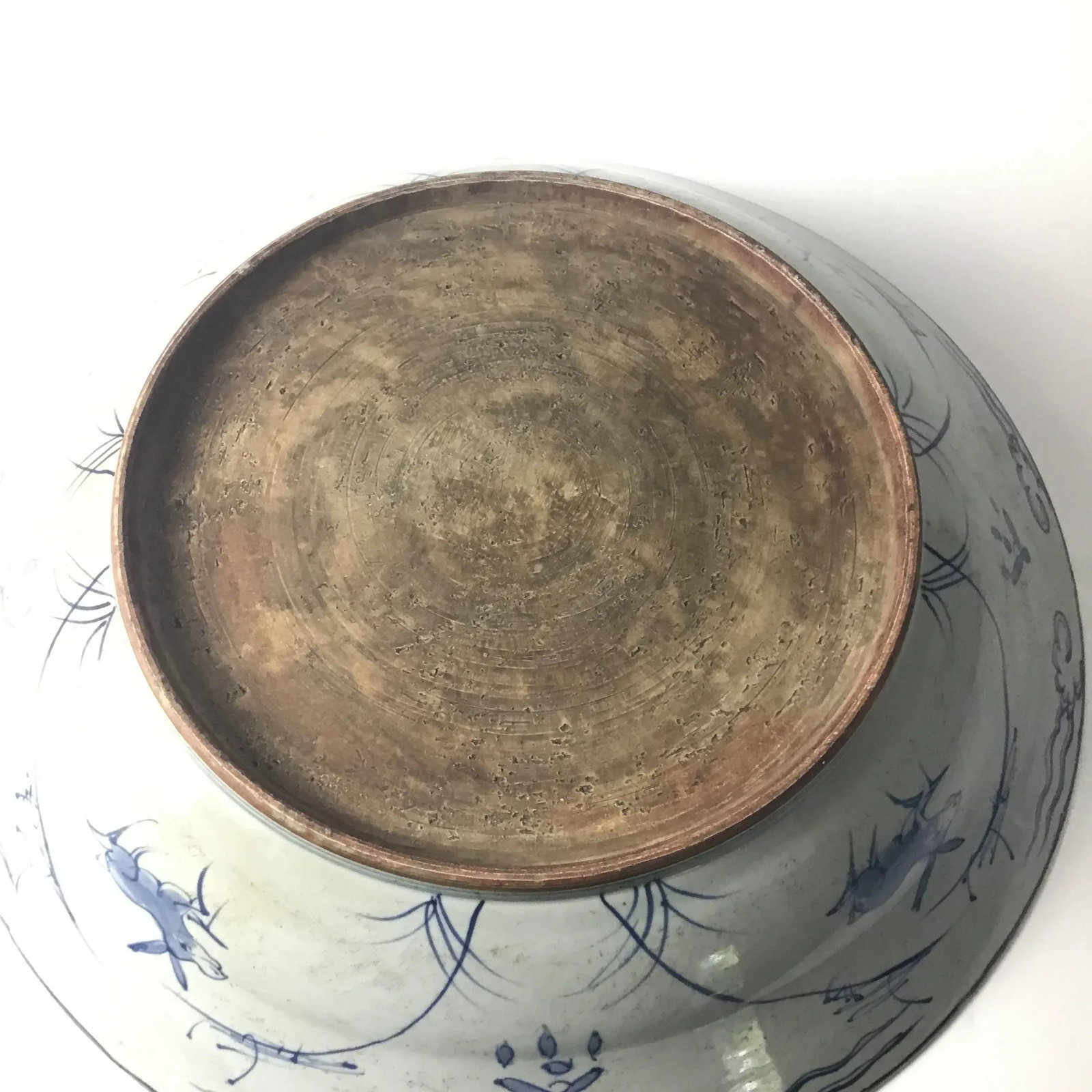 Mid 1800's Chinese Antique Porcelain Charger - 11