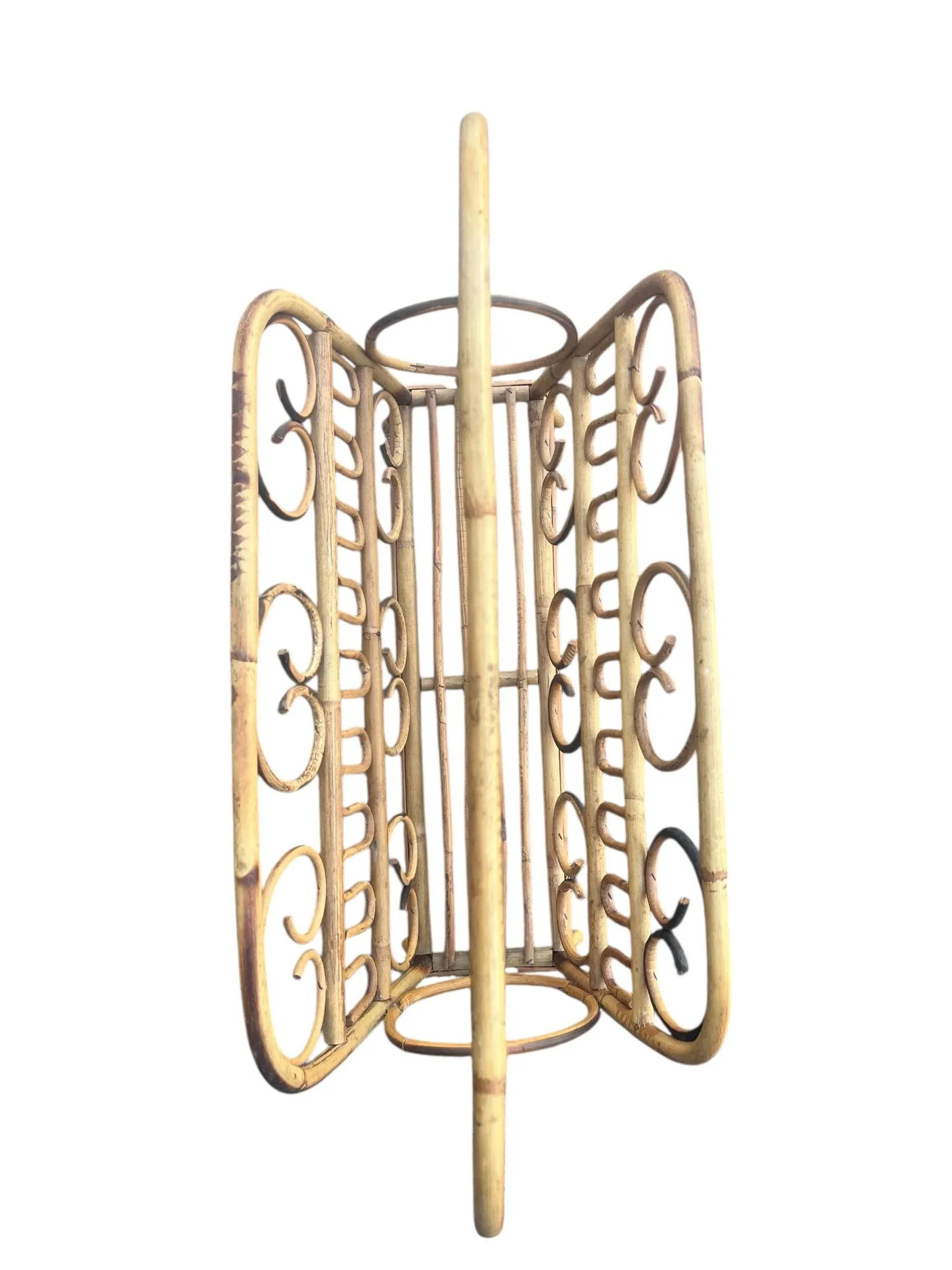 1960's Italian Bentwood Magazine Rack - 9