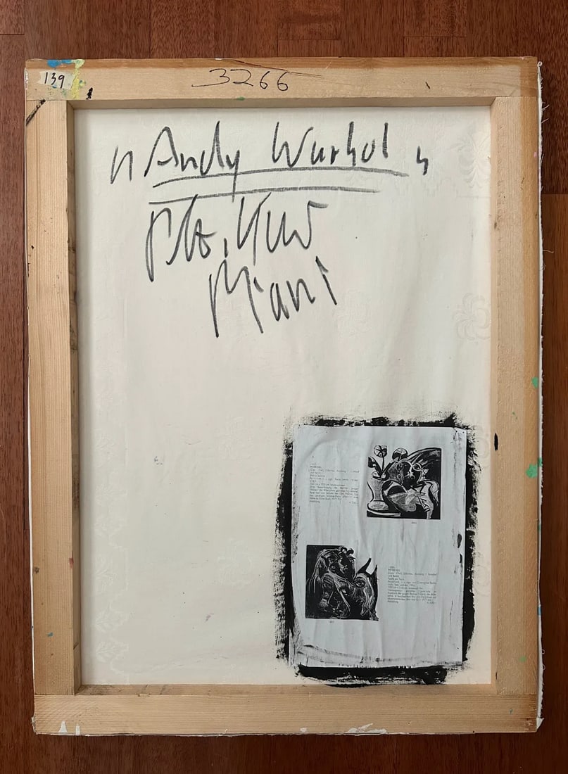 Andy Warhol Titled Painting by Artist Peter Keil, 1997 - 5