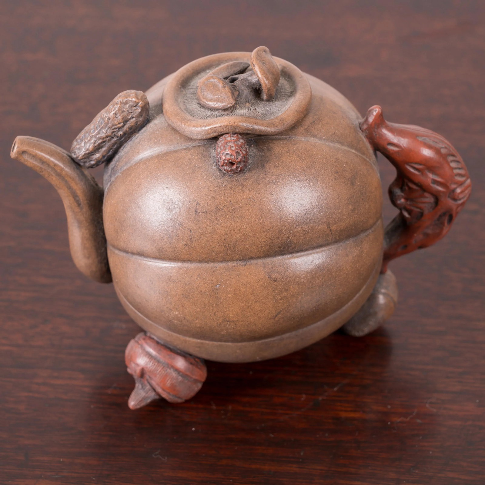Yixing 'Hundred-Fruit' Teapot - 2
