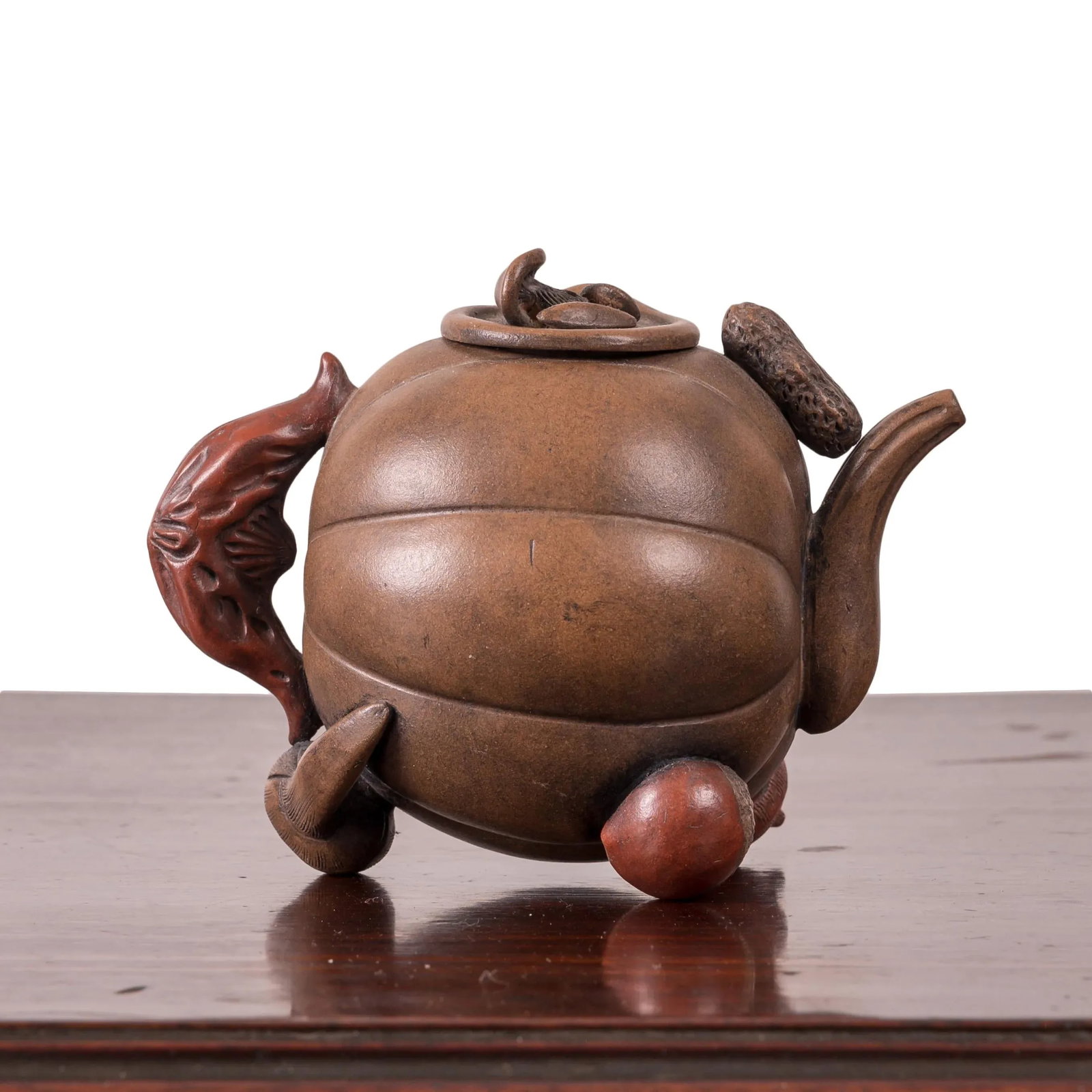 Yixing 'Hundred-Fruit' Teapot - 7